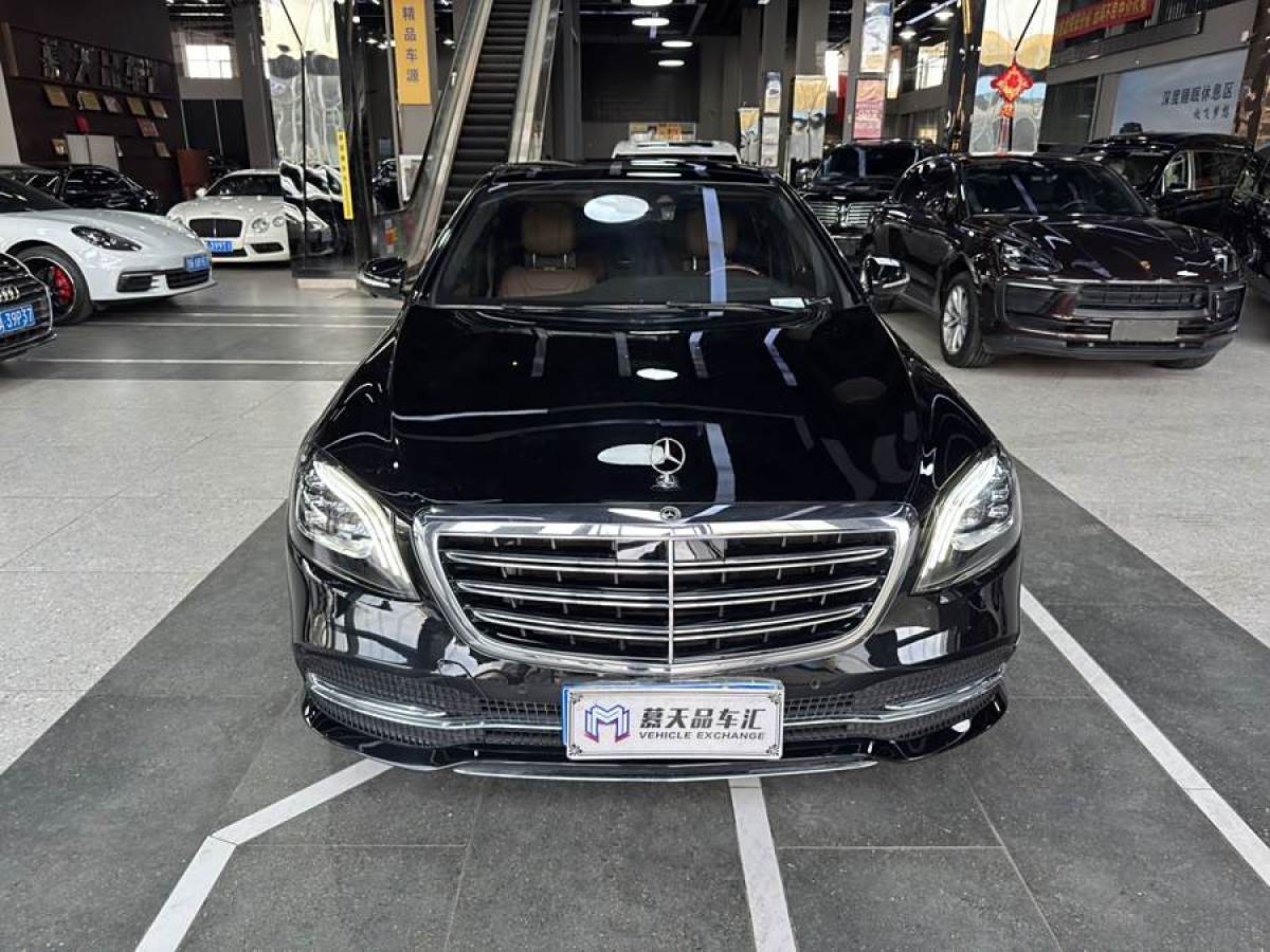 奔馳 奔馳S級  2019款 S 350 L 豪華型 臻藏版圖片