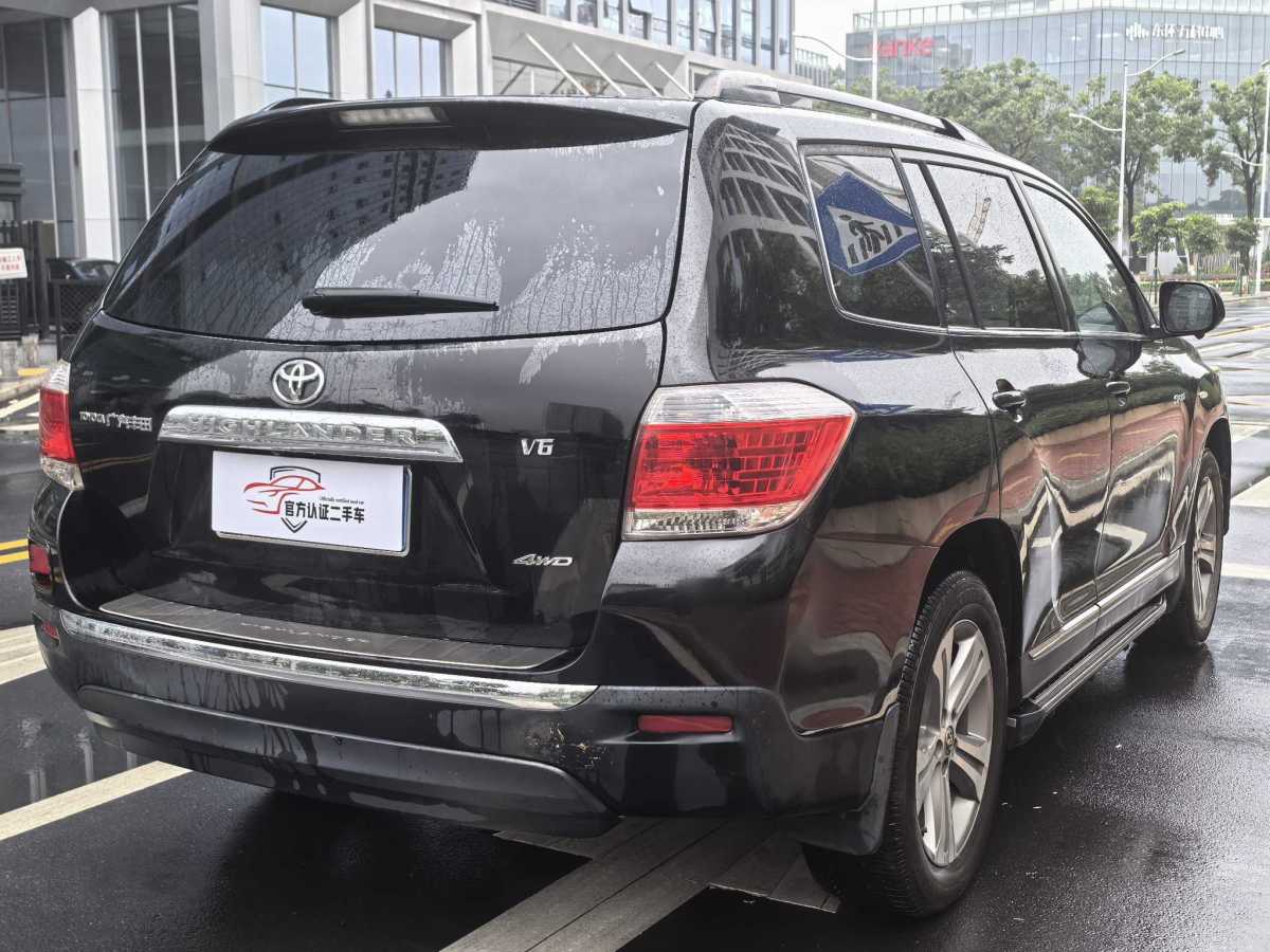 豐田 漢蘭達(dá)  2012款 2.7L 兩驅(qū)7座豪華版圖片