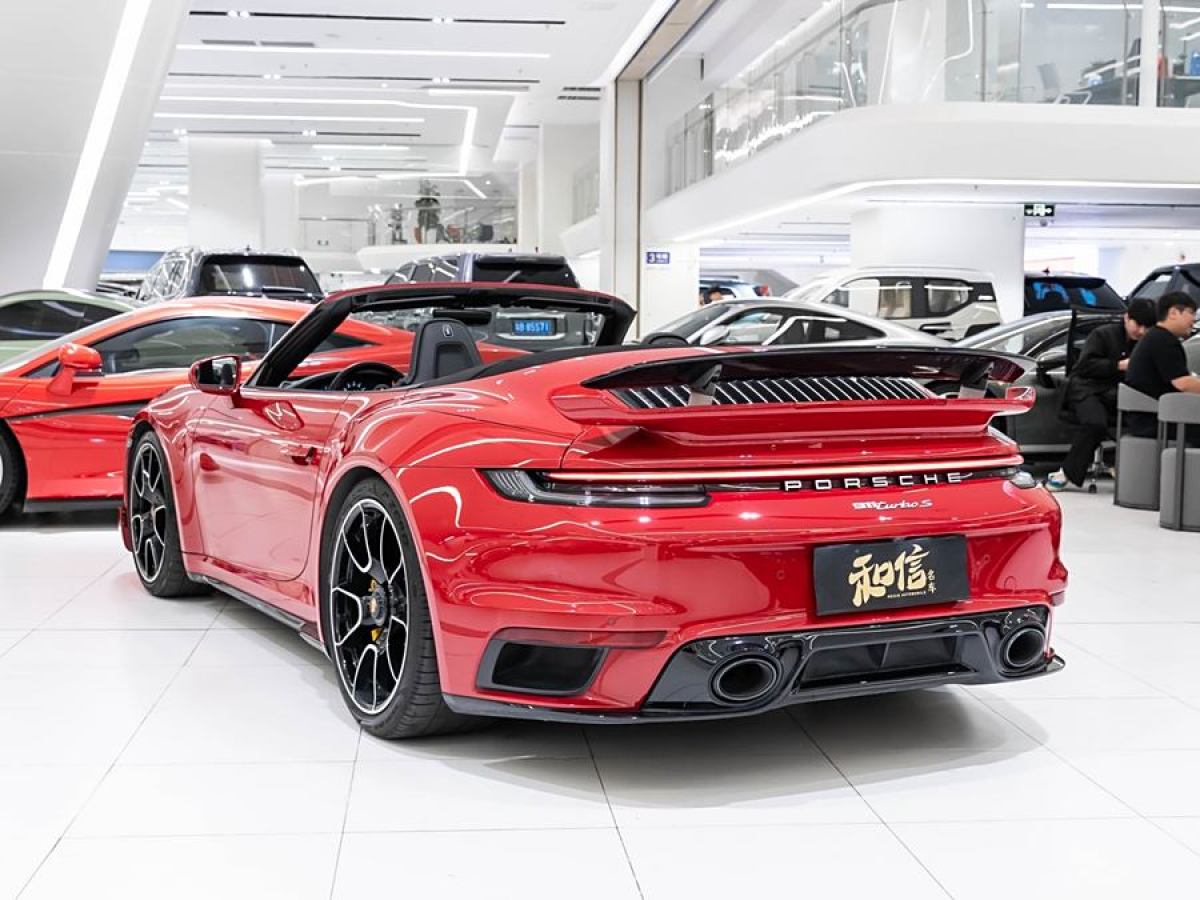 保時捷 911  2022款 Turbo S Cabriolet 3.8T圖片