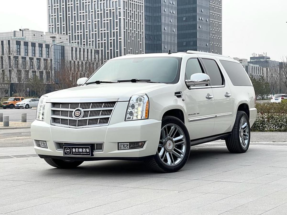 2024年5月凱迪拉克 凱雷德ESCALADE  2013款 6.2L ESV鉑金版加長型