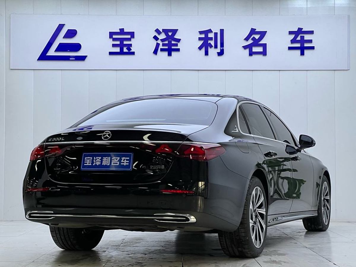 奔馳 奔馳E級(jí)  2024款 E 300 L 豪華型圖片