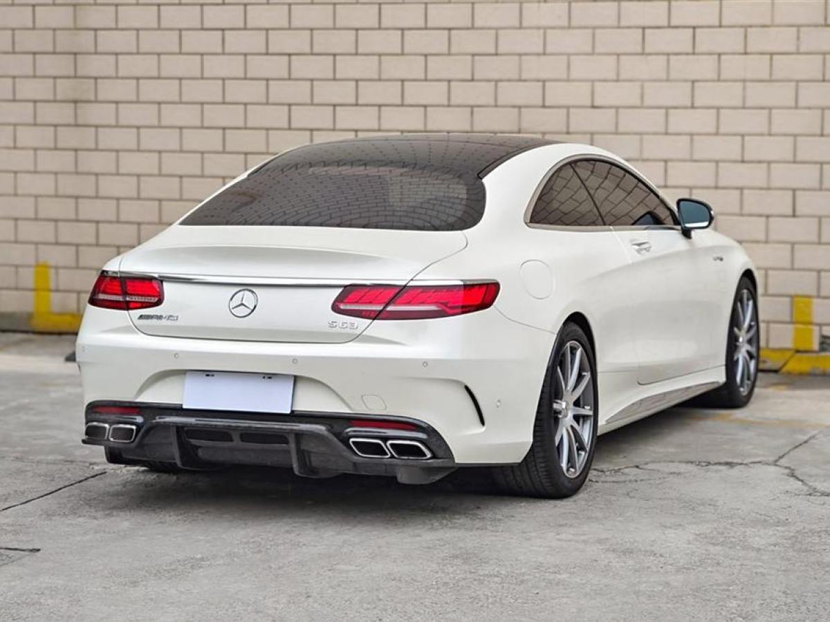 奔馳 奔馳S級AMG  2018款 AMG S 63 4MATIC+ Coupe圖片