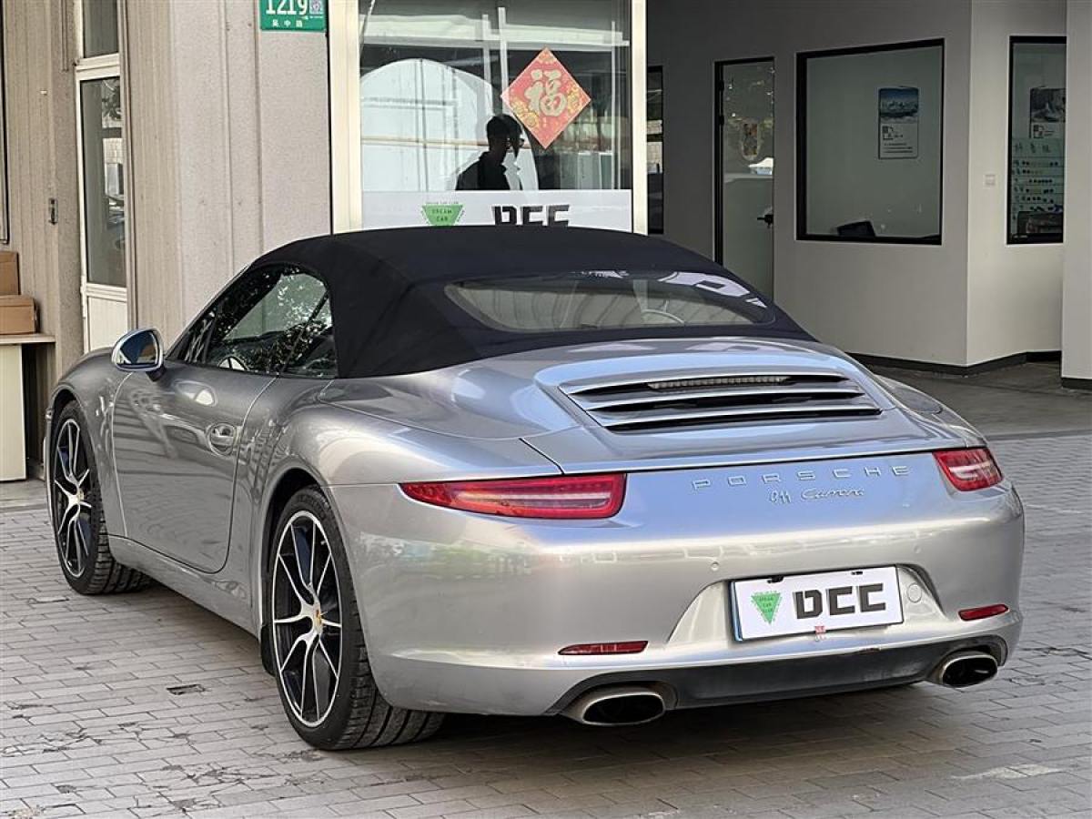 保時(shí)捷 911  2012款 Carrera Cabriolet 3.4L圖片