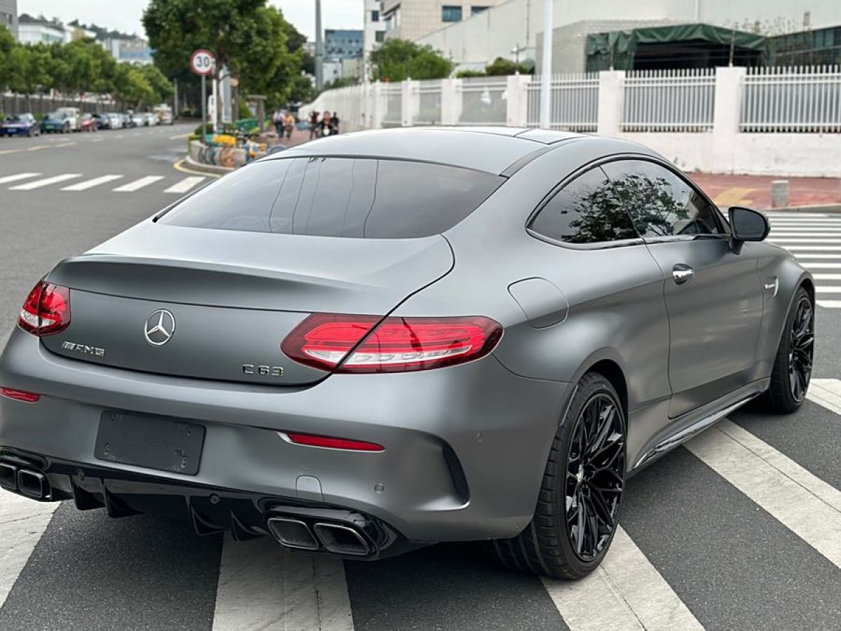 2019年12月奔馳 奔馳C級AMG  2019款 AMG C 63 轎跑車