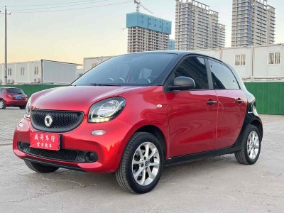 2018年1月 smart forfour 1.0L 52千瓦靈動版圖片