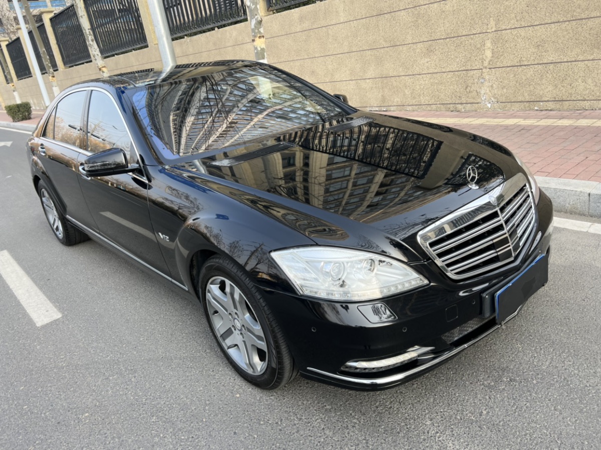 奔馳 奔馳s級 2012款 s 600 l grand edition designo圖片