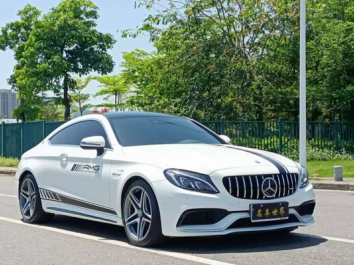 奔馳 奔馳c級amg 2016款 amg c 63 coupe圖片