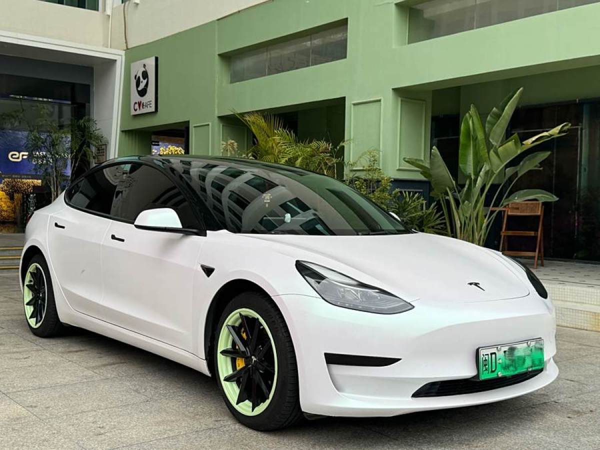 特斯拉 Model 3  2021款 改款 標(biāo)準(zhǔn)續(xù)航后驅(qū)升級(jí)版圖片