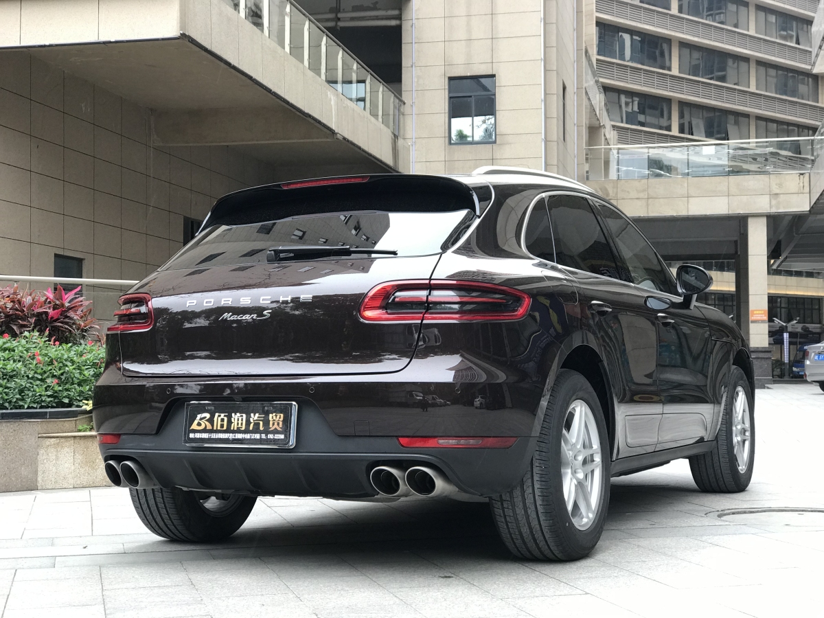 2016年11月保時捷 macan 2017款 macan s 3.0t