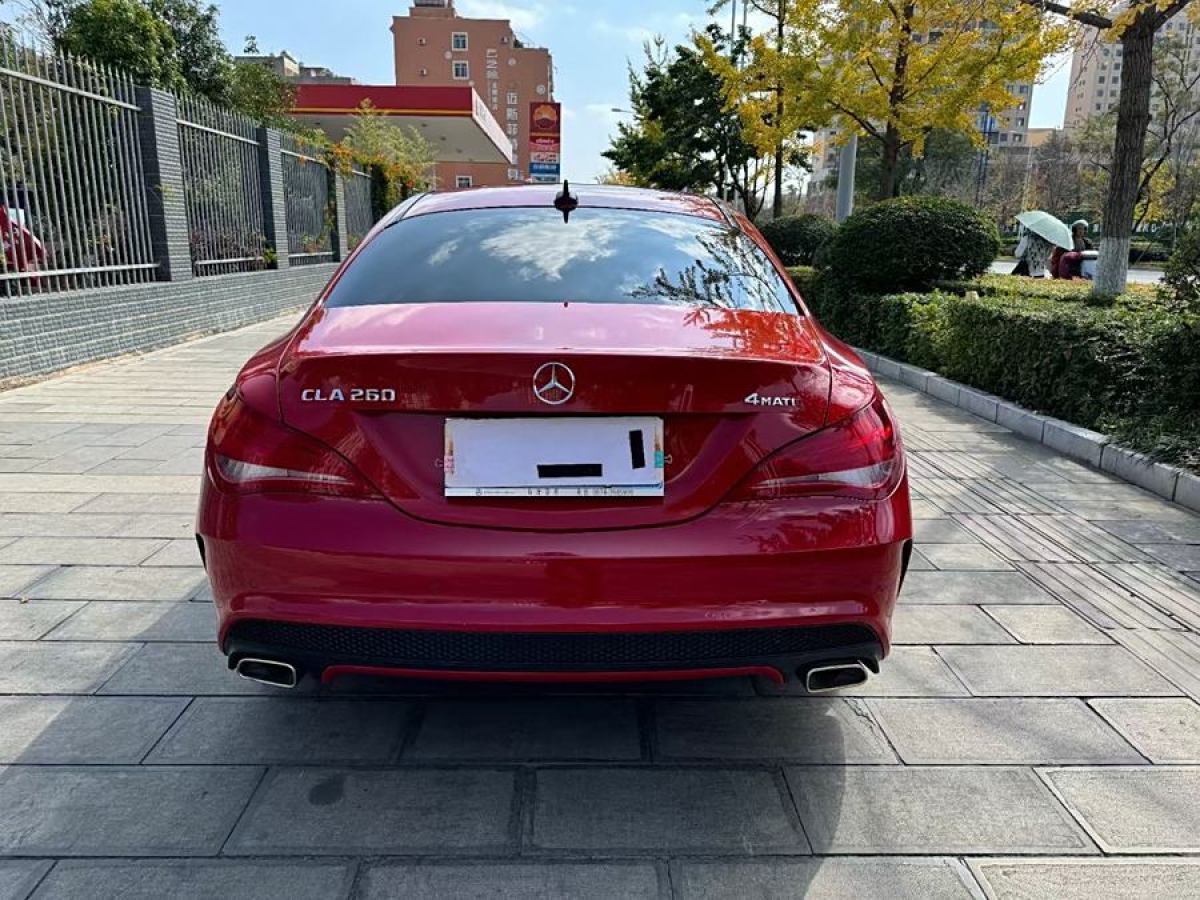 2016年3月奔馳 奔馳CLA級(jí)  2014款 CLA 260 4MATIC