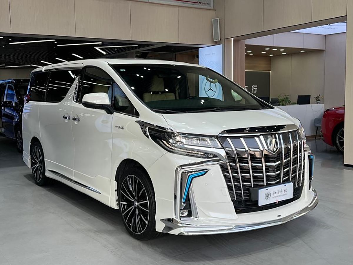 豐田 埃爾法  2021款 雙擎 2.5L 尊貴版圖片