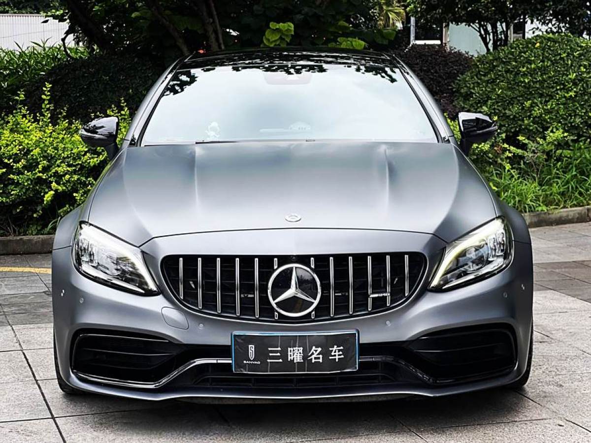 奔馳 奔馳C級AMG  2019款 AMG C 63 轎跑車圖片