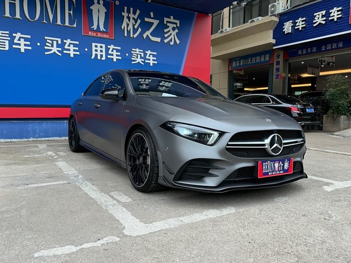 奔馳 奔馳A級AMG  2020款 AMG A 35 4MATIC圖片