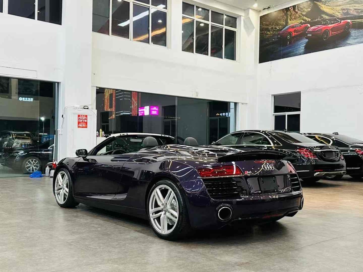 奧迪 奧迪R8  2014款 Spyder 4.2 FSI quattro圖片