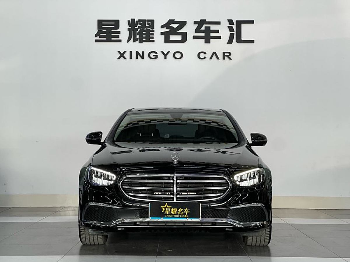 奔馳 奔馳E級  2021款 改款 E 300 L 時尚型圖片