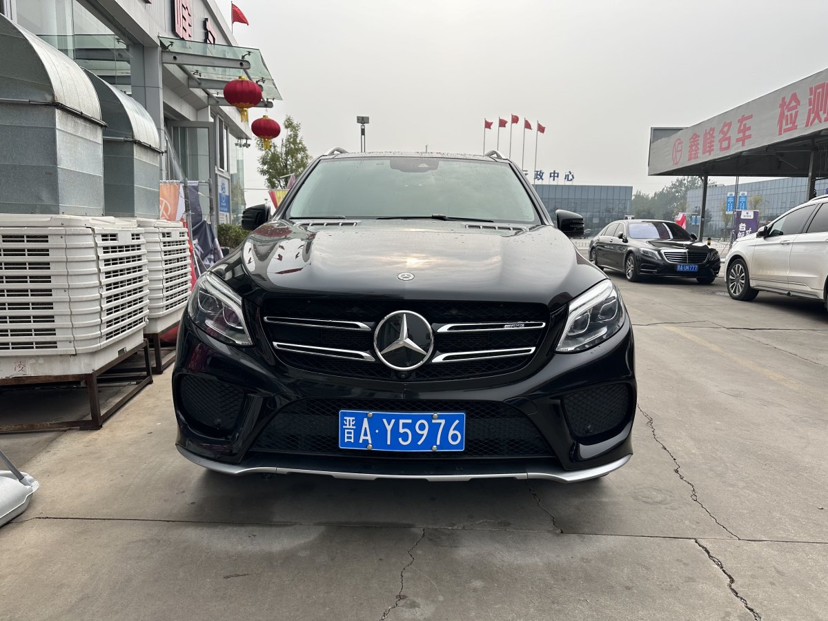 2018年1月奔馳 奔馳GLE AMG  2017款 AMG GLE 43 4MATIC