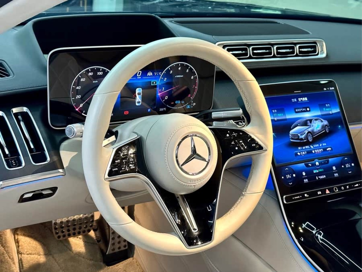 奔馳 奔馳S級(jí)  2022款 改款 S 500 L 4MATIC圖片