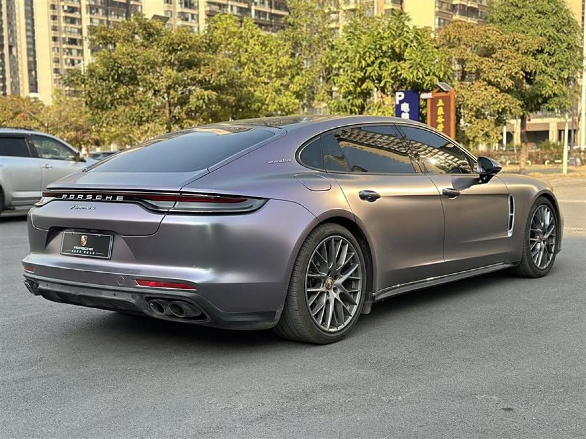 保時(shí)捷 Panamera  2021款 Panamera 4 行政加長版 2.9T圖片