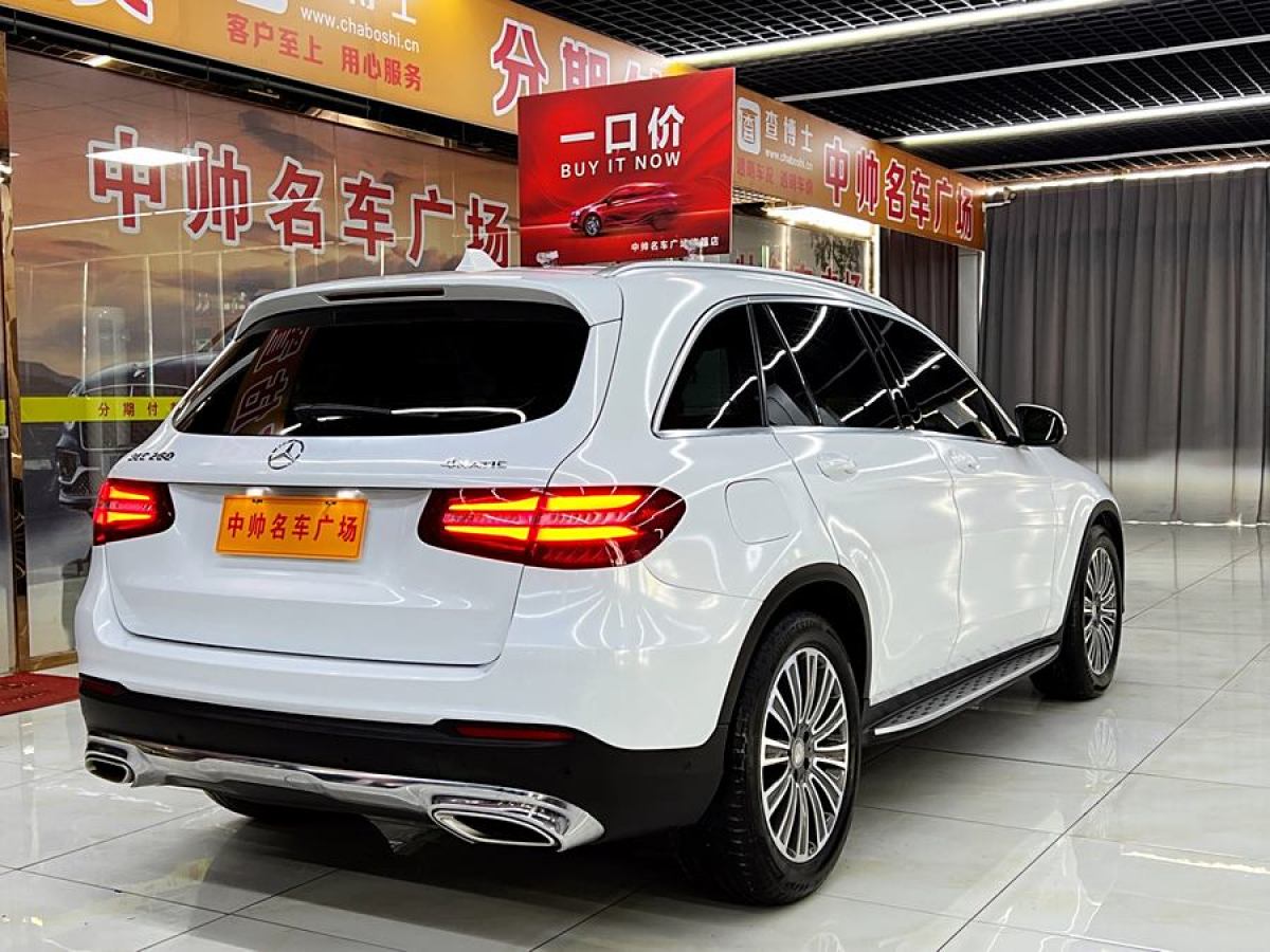 2016年7月奔馳 奔馳GLC  2016款 GLC 260 4MATIC 動感型