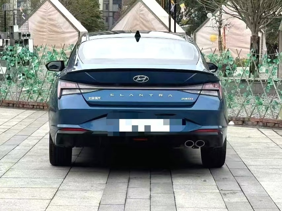 現(xiàn)代 伊蘭特  2023款 240TGDi DCT N Line LUX尊貴版圖片