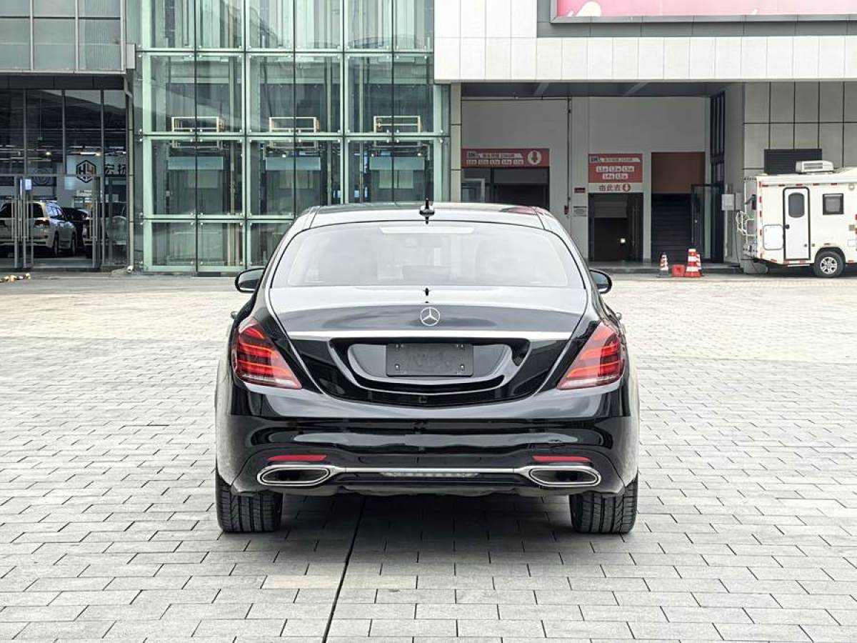 奔馳 奔馳S級  2019款 S 450 L 4MATIC 臻藏版圖片