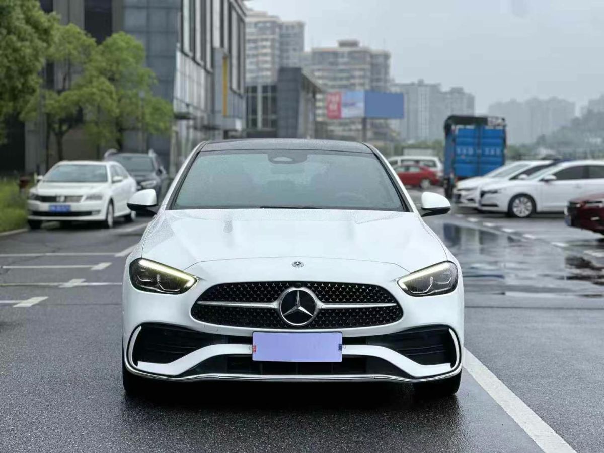 奔馳 奔馳C級  2022款 C 200 L 運(yùn)動版圖片