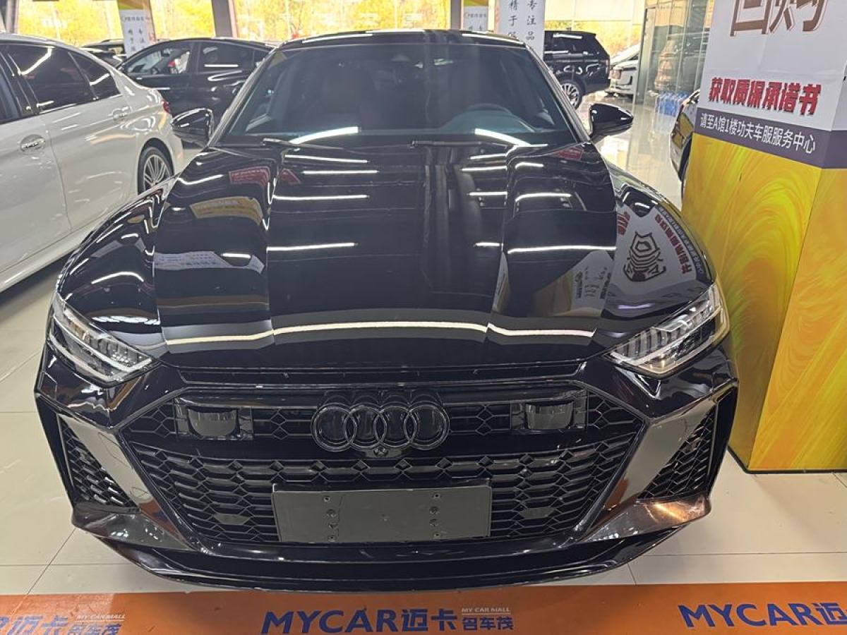 奧迪 奧迪A7L  2023款 45 TFSI quattro S-line 黑武士版圖片