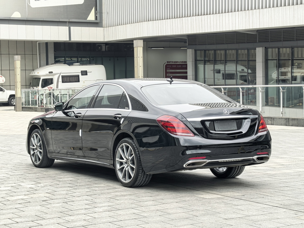 2020年4月奔馳 奔馳S級(jí)  2019款 S 450 L 4MATIC 臻藏版