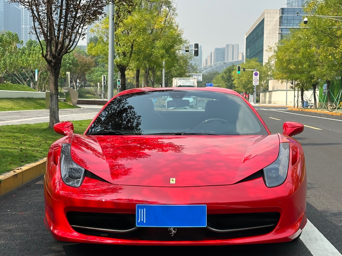 2017年9月法拉利 458  2013款 4.5L Spider