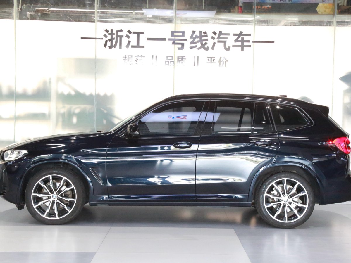 寶馬 寶馬X3  2022款 改款 xDrive30i 領(lǐng)先型 M曜夜套裝圖片