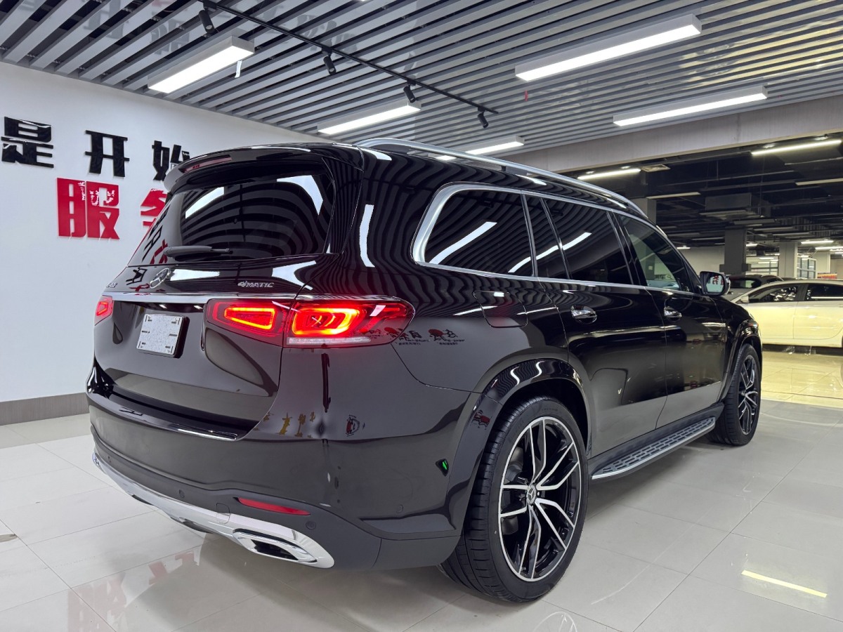 奔馳 奔馳GLS  奔馳奔馳GLS級2023款 奔馳GLS級 GLS450 6座 AMG包 電吸(美規(guī))圖片