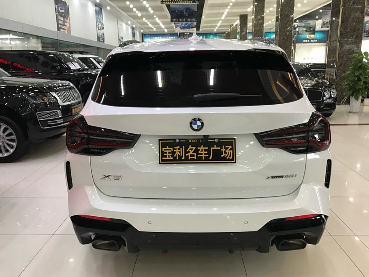 寶馬 寶馬X3  2023款 改款 xDrive30i 領(lǐng)先型 M曜夜套裝圖片