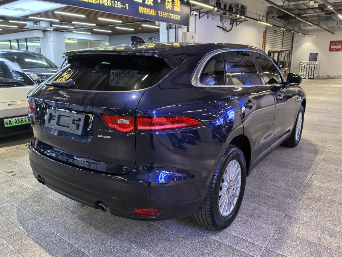 2018年10月捷豹 F-PACE  2018款 2.0T 四驅(qū)都市尊享版