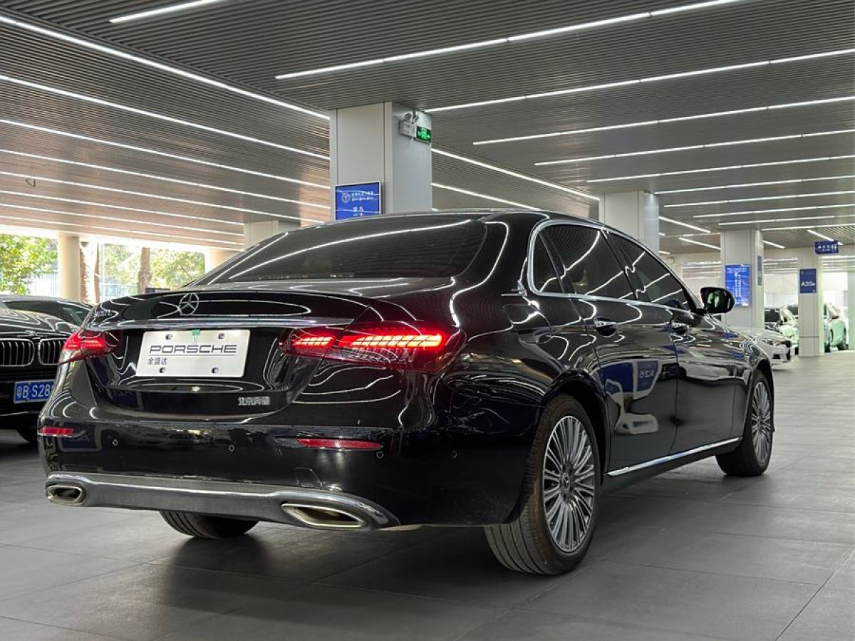 奔馳 奔馳E級  2021款 改款 E 300 L 豪華型圖片
