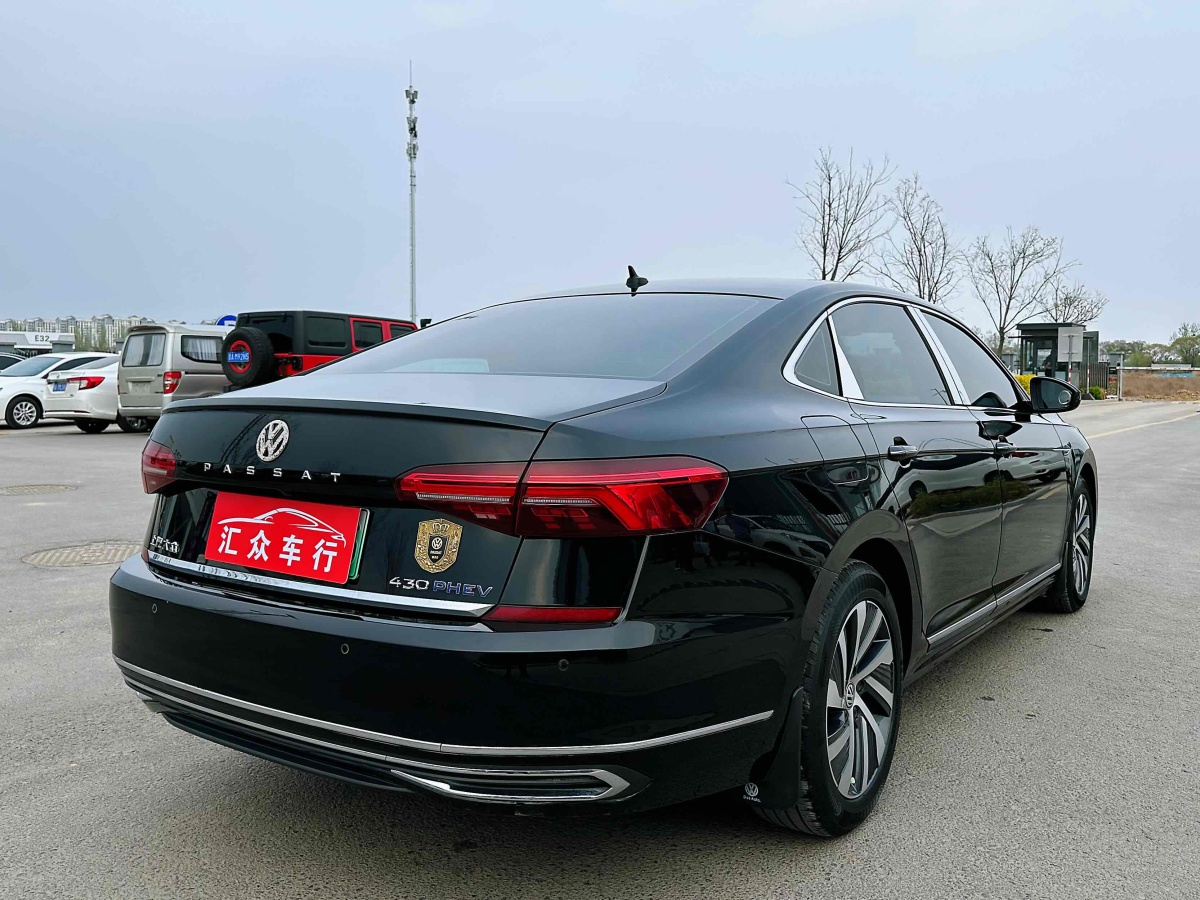 大众 帕萨特新能源  2023款 430PHEV 混动精英版图片