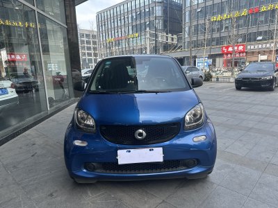 2017年7月 smart fortwo 1.0L 52千瓦魅藍特別版圖片