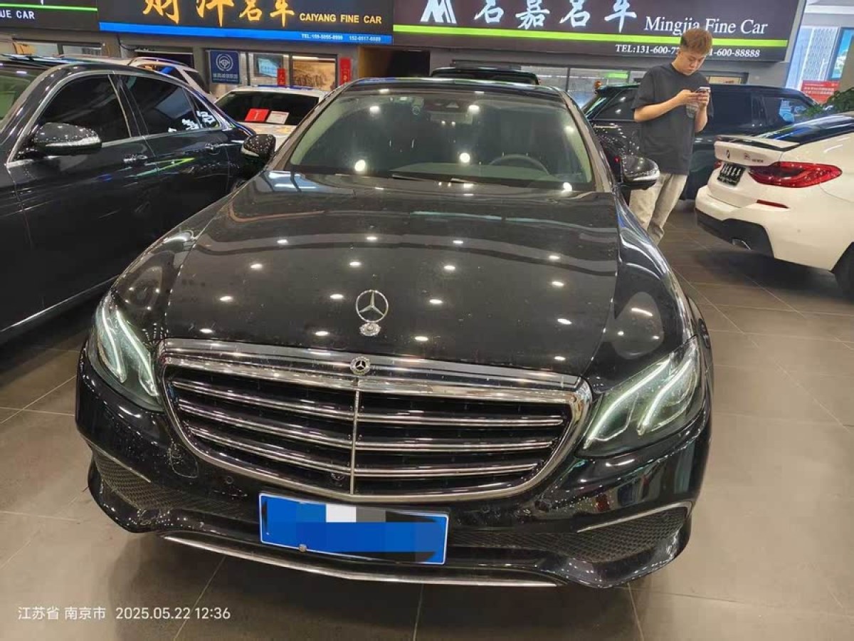 奔馳 奔馳E級  2019款 改款 E 300 L 豪華型圖片