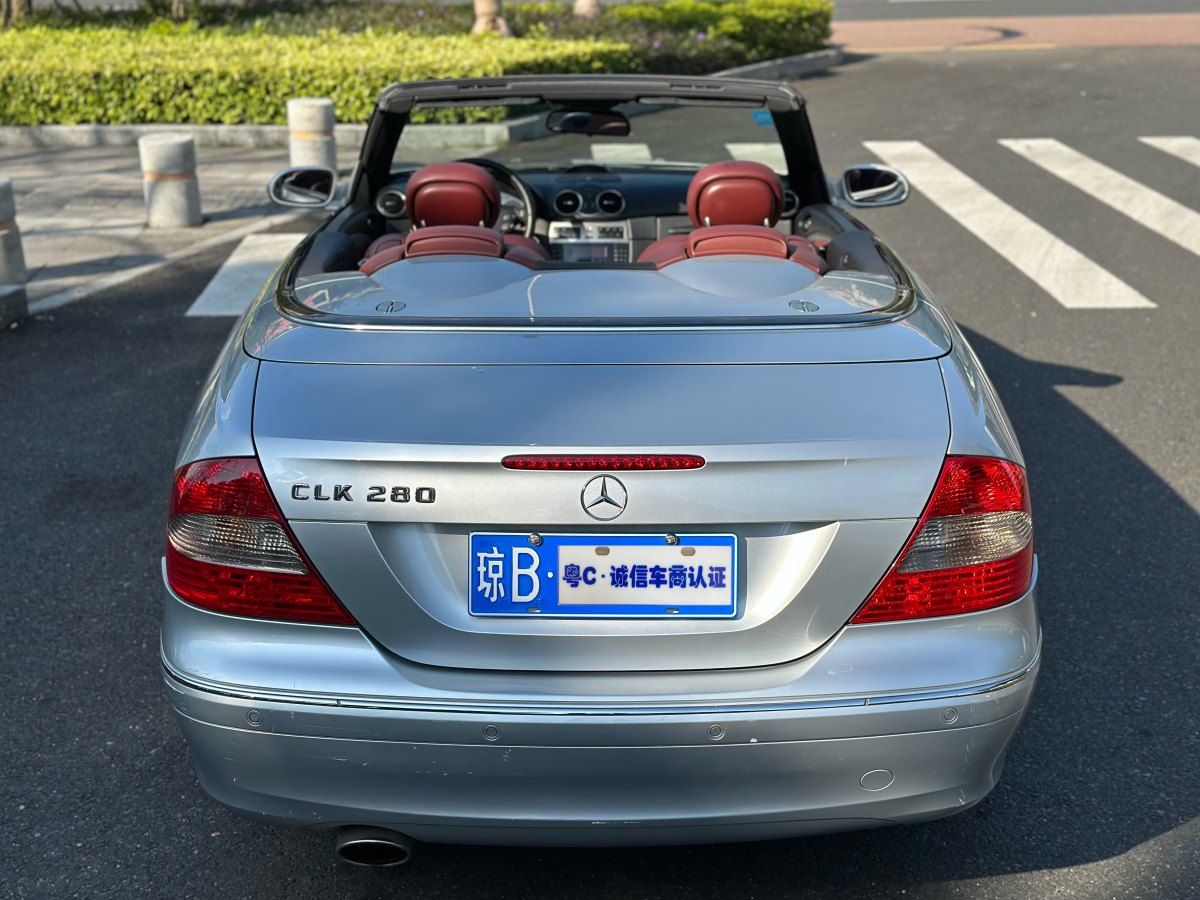 奔馳 奔馳CLK級  2006款 CLK 280 敞篷跑車圖片