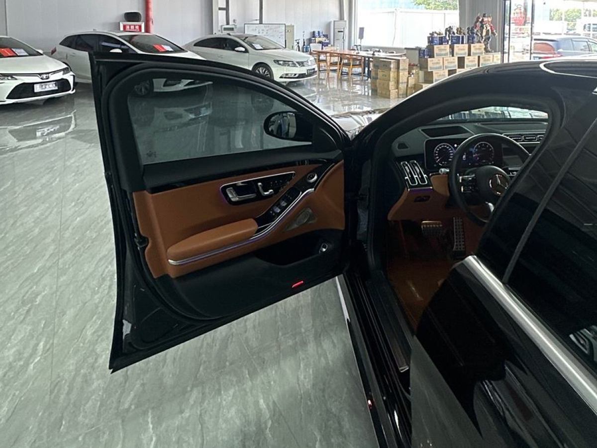 奔驰 奔驰S级  2022款 改款 S 450 L 4MATIC图片