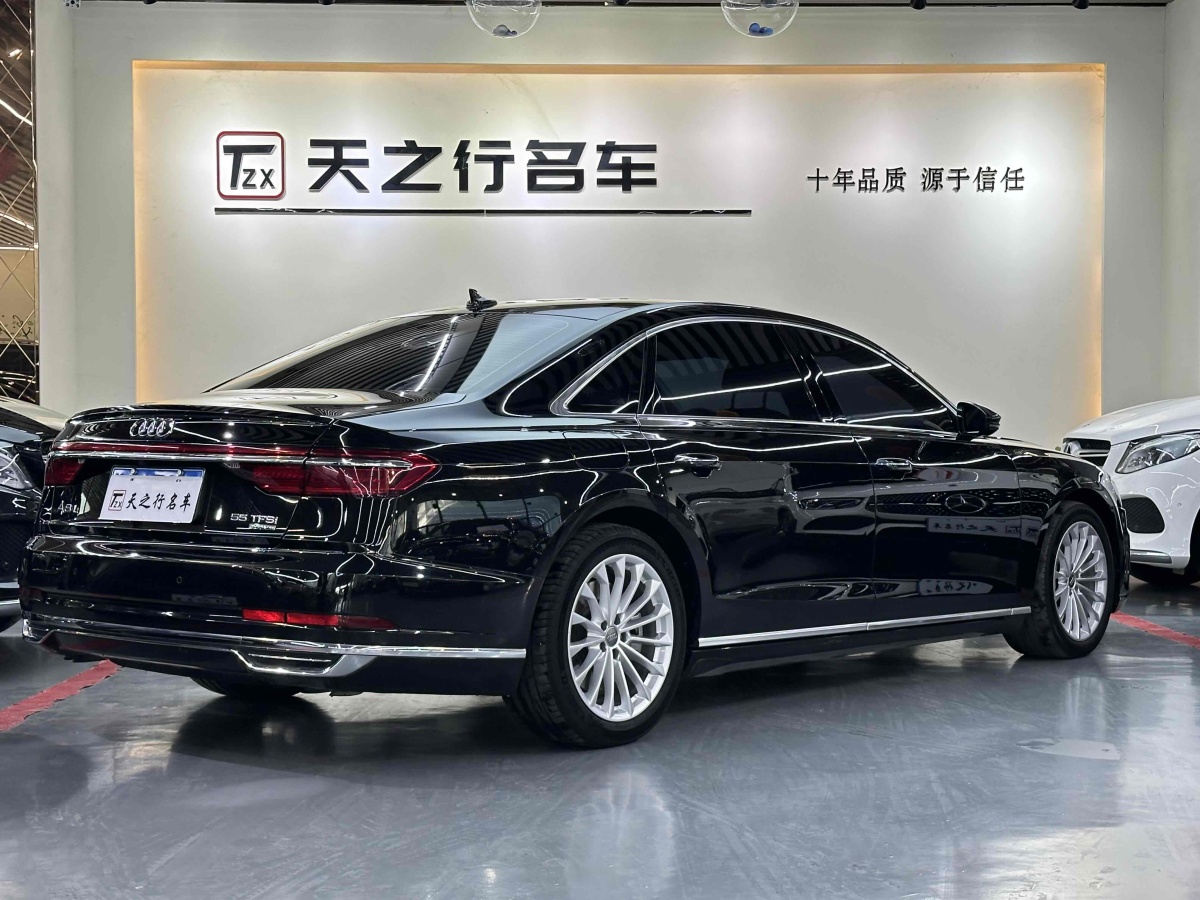 2019年1月奧迪 奧迪A8  2018款 A8L 55 TFSI quattro投放版精英型