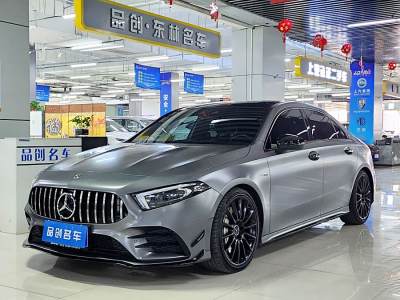 2021年1月 奔馳 奔馳A級(jí)AMG 改款 AMG A 35 4MATIC圖片