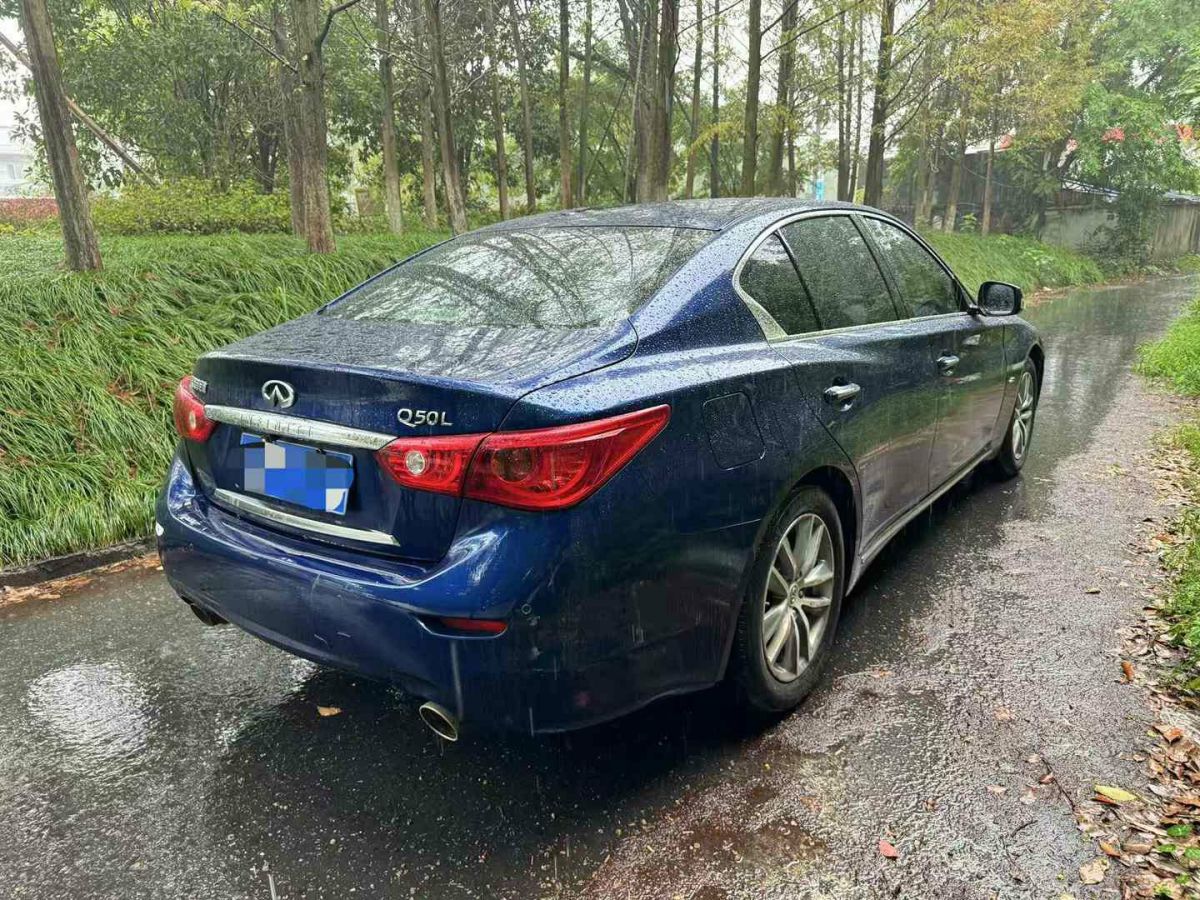 英菲尼迪 Q50L  2015款 2.0T 悅享版圖片