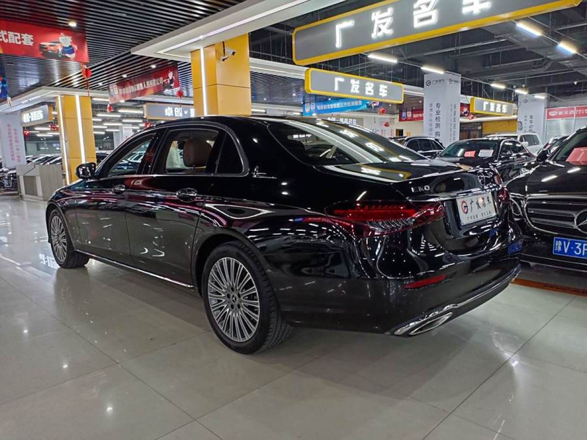 奔馳 奔馳E級(jí)  2021款 改款 E 300 L 豪華型圖片