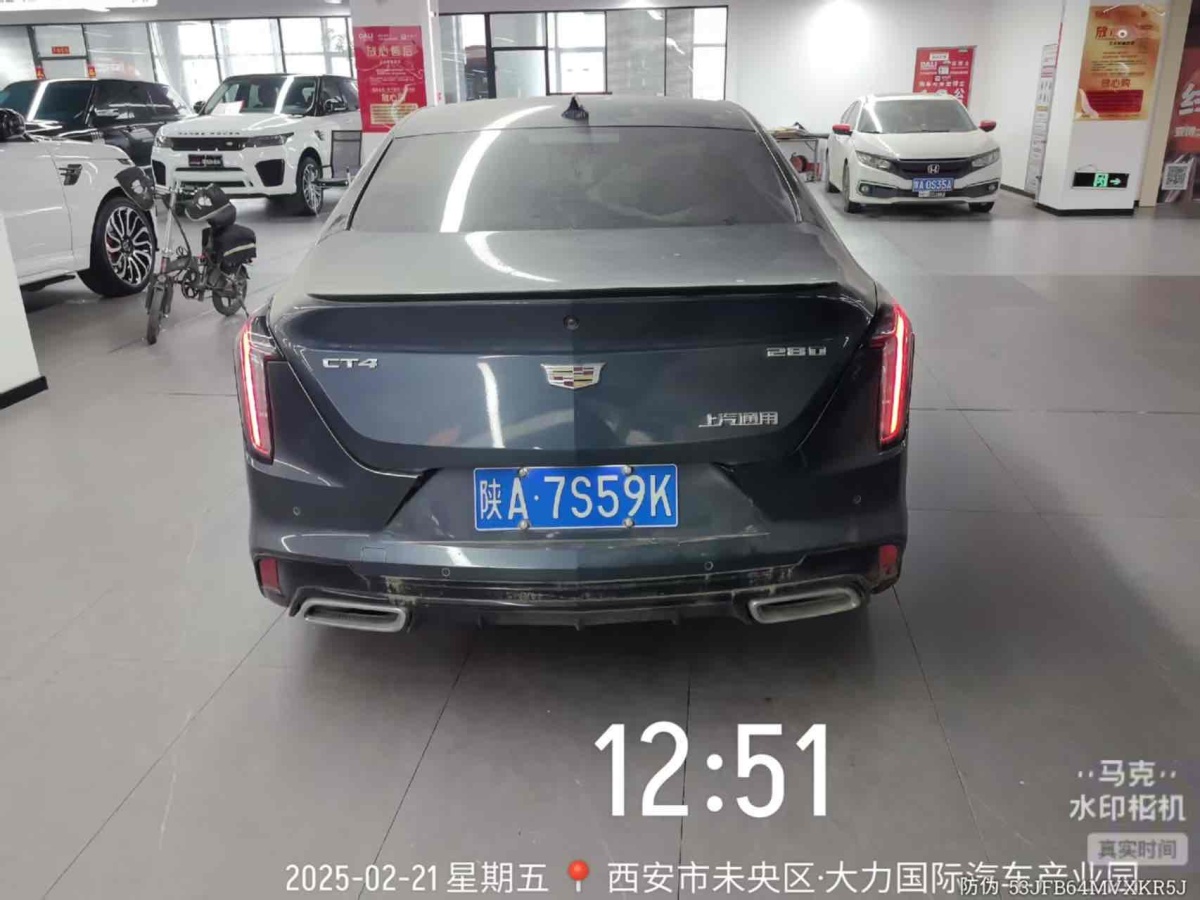 凱迪拉克 CT4  2020款 28T 精英型圖片