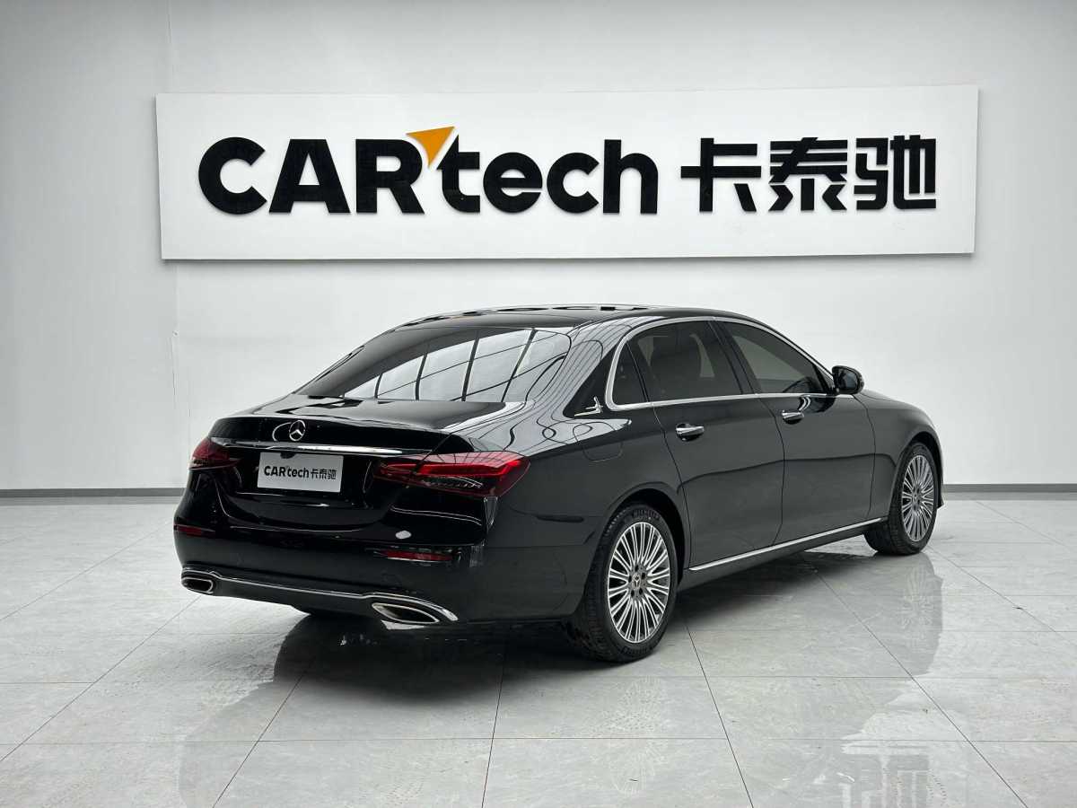 奔馳 奔馳E級  2021款 改款 E 300 L 時尚型圖片