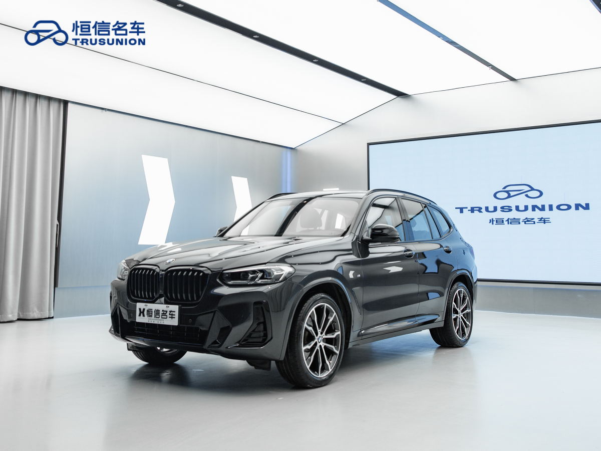 寶馬 寶馬X3  2022款 xDrive30i 領(lǐng)先型 M曜夜套裝圖片