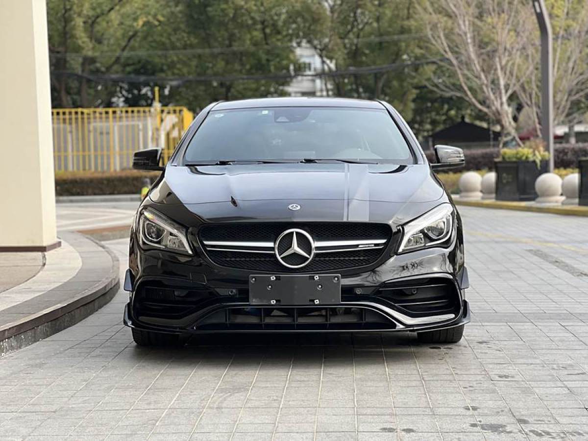 奔馳 奔馳CLA級AMG  2017款 AMG CLA 45 4MATIC 暗夜雷霆限量版圖片