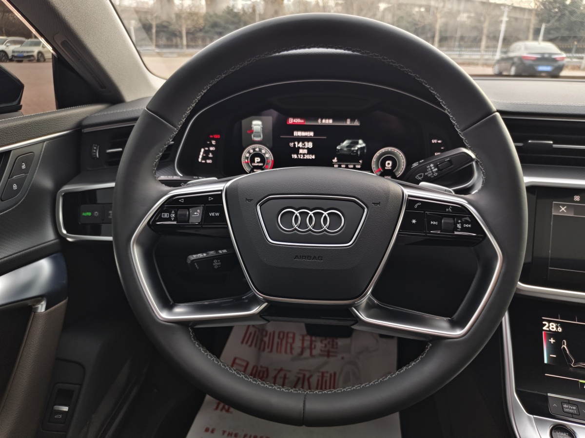 奧迪 奧迪A7L  2024款 45TFSI S-line 筑夢型 流晶套裝圖片