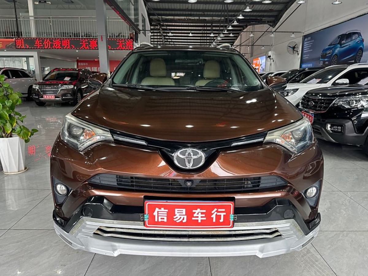 2017年7月豐田 RAV4榮放  2016款 2.0L CVT兩驅(qū)風(fēng)尚版