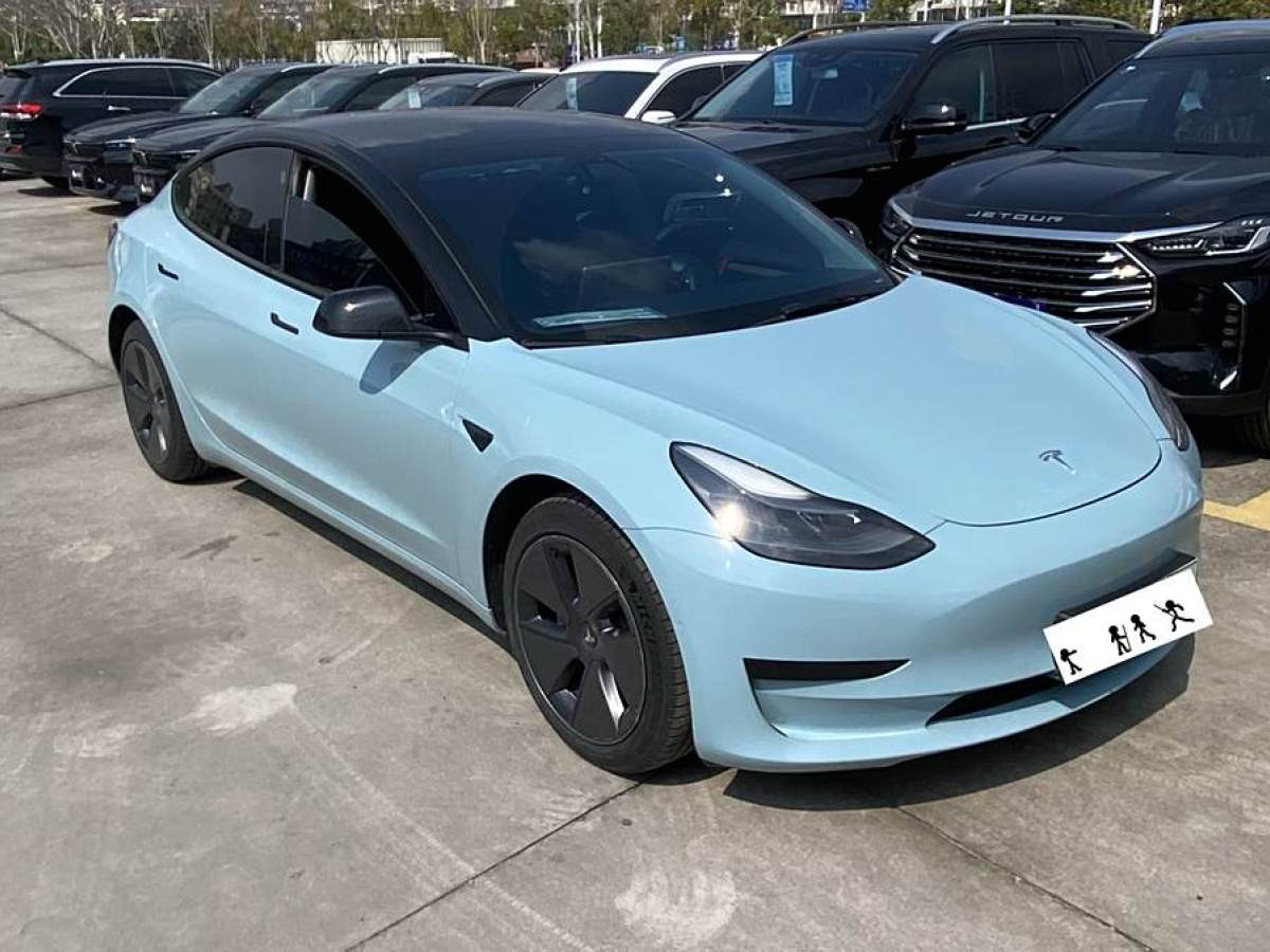 2021年9月特斯拉 Model 3  2021款 改款 標準續(xù)航后驅(qū)升級版